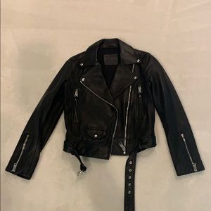 all saints juno leather jacket